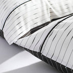 Σετ Παπλωματοθήκη Hauz Limited Edition Tencel 270X250 Grey-white